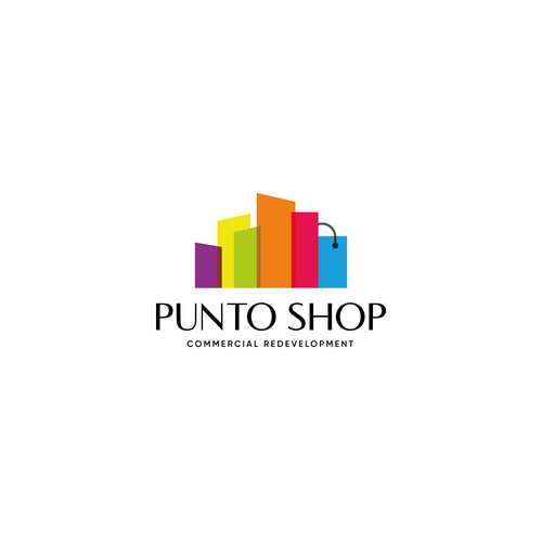 Commercial logo with the title 'Punto Shop'