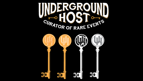 Nightclub design with the title 'LOGO NEEDED for NYC-based underground event social club'