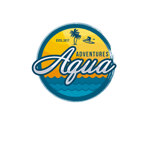People brand with the title 'Aqua adventures'
