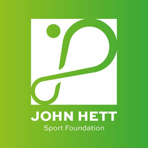 Foundation brand with the title 'Logo for John Hett Sport Foundation'