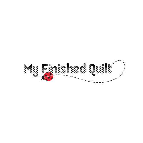 Embroidery design with the title 'My Finished Quilt logo'