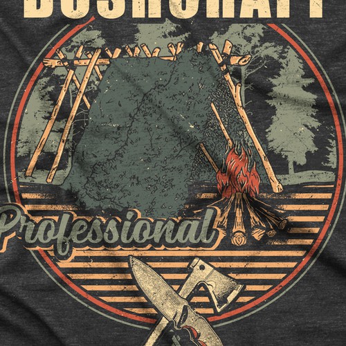 Camping t-shirt with the title 't shirt'