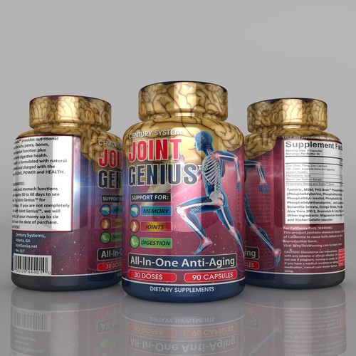 Joint design with the title 'Joint Genius Needs a Sleeve Design.'