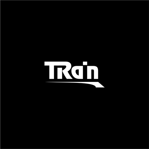 Train logo with the title 'train'
