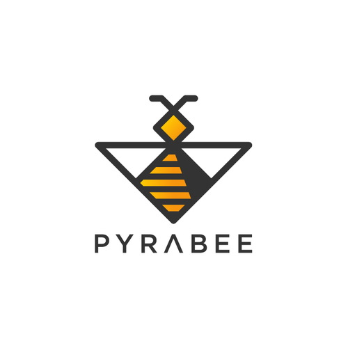 Cabin logo with the title 'Pyrabee'