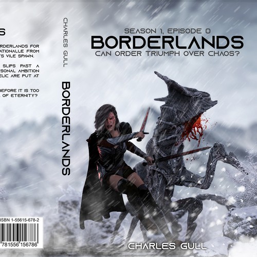 Warrior book cover with the title 'Borderlands'