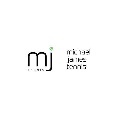 Tennis logo with the title 'Tennis Academy Logo'