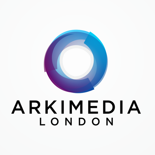 London logo with the title 'arkimedia london'