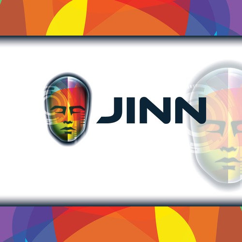 Beautiful logo with the title 'Create a unique and beautiful logo for Jinn'