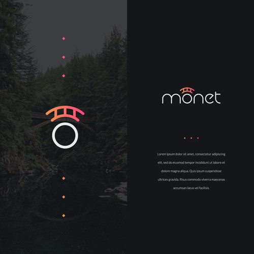 Bridge logo with the title 'Logo Design'