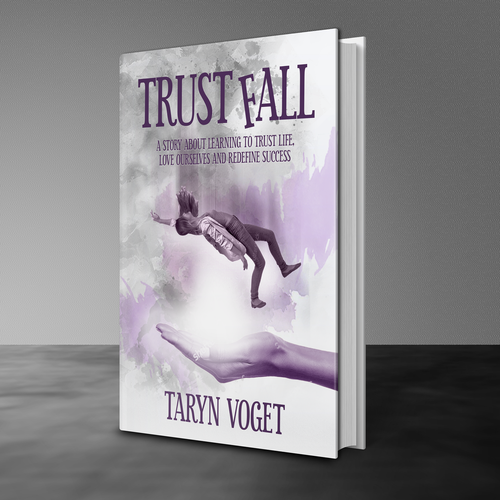 Trust design with the title 'book cover'