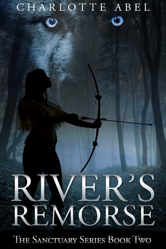 Woods design with the title 'Design book cover for Charlotte Abel's sequel: River's Remorse'