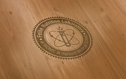 University logo with the title 'Badge Logo for Feihe Nutrition Laboratory at BIDMC at Harvard Medical School'