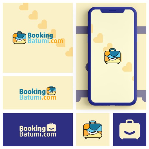 Airbnb design with the title 'Booking Batumi'