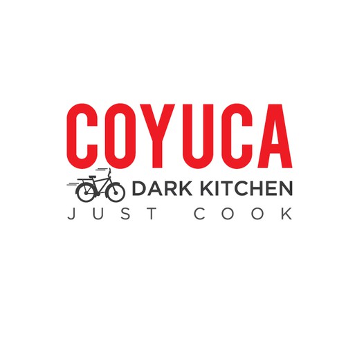 Kitchen brand with the title 'Bold logo for Delivery Kitchens for rent'