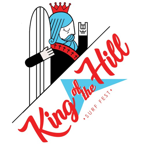 Playing card design with the title '2017 KOTH'