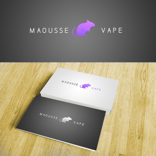Mouse logo with the title 'Logo for Maousse Vape'