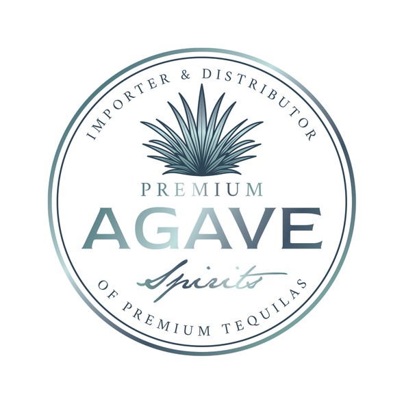 Tequila logo with the title 'a logo for "Premium Agave Spirits" distributor'