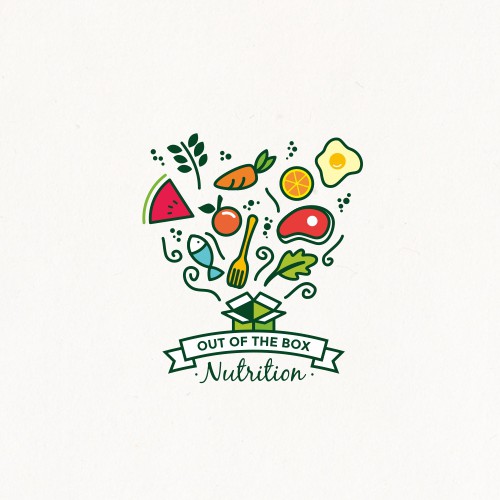 nutrition logo design