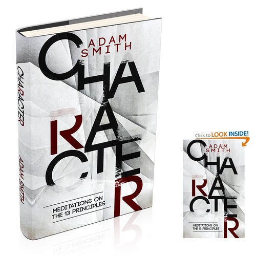 Typography book cover with the title 'Character'