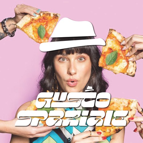 Cool logo with the title 'pop culture wordmark for italian bread brand'