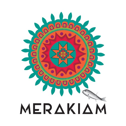 Mandala logo with the title 'Logo for cultural company'