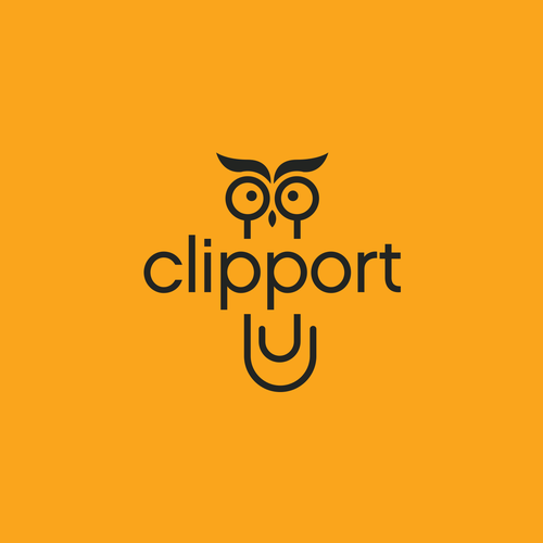 Office logo with the title 'Clipport logo concept'