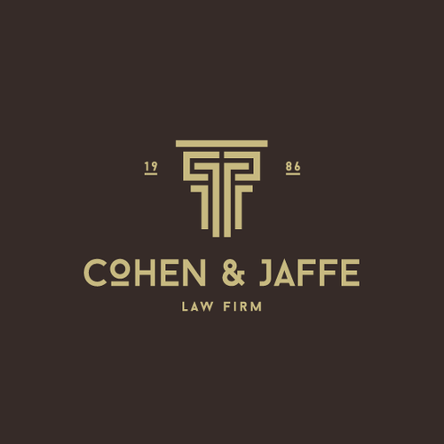 Law firm brand with the title 'Bold logo concept'