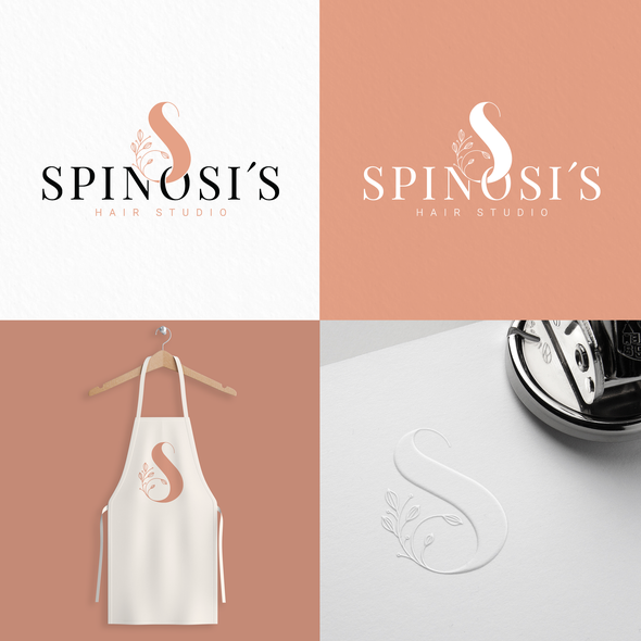 Braids logo with the title 'Spinosi´s Hair studio'