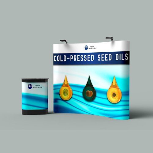 Display design with the title 'Tradeshow Booth Design'