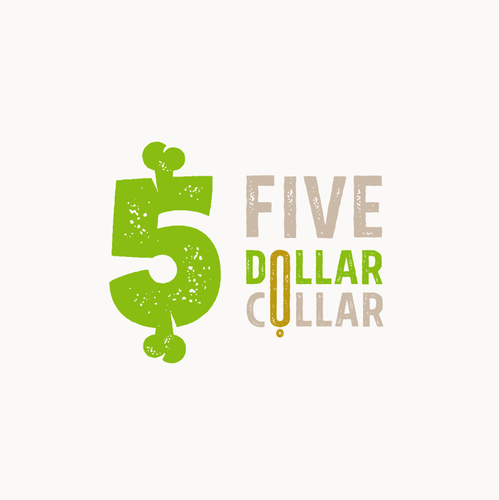 Dollar design with the title 'Logo design concept'