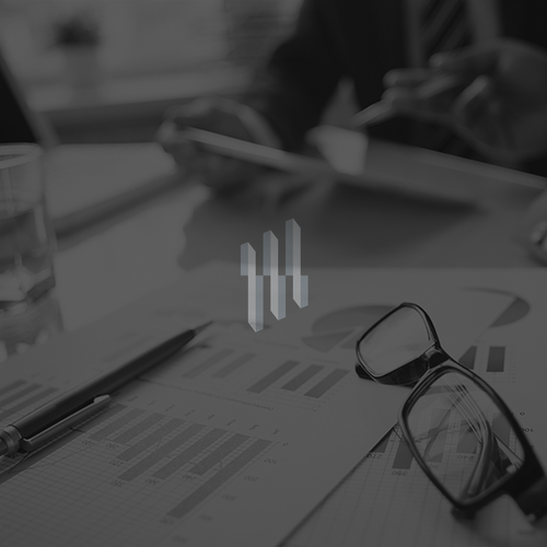 Skyline design with the title 'Modern luxurious logo design.'