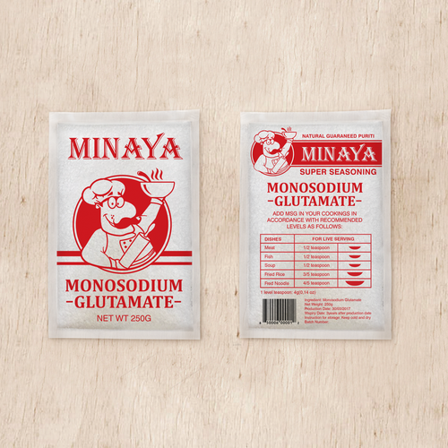 Cook design with the title 'Minaya'
