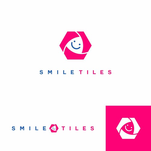 Little logo with the title 'smile tiles'