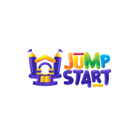 Brand logo with the title 'Jump Start Logo'