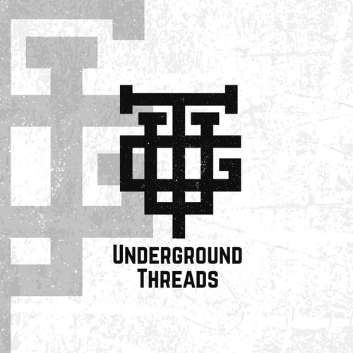 Thread design with the title 'Monogram logo for a streetwear company'