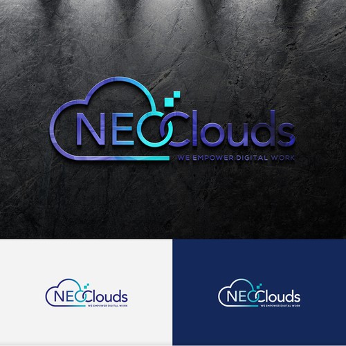 Customer service design with the title 'Neo Clouds'