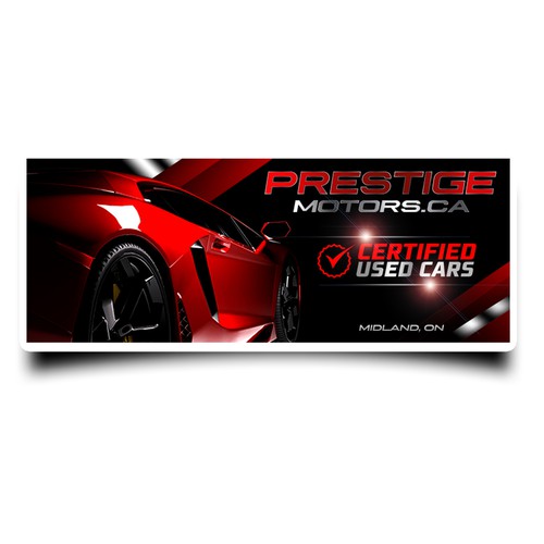 Motor design with the title 'Prestige Motor CA'