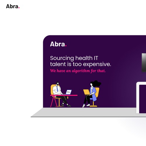 Backdrop design with the title 'Trade Show Booth Design'