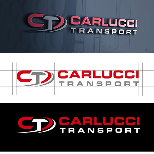 Transportation logo with the title 'Bold logo for Large Transportation Company'
