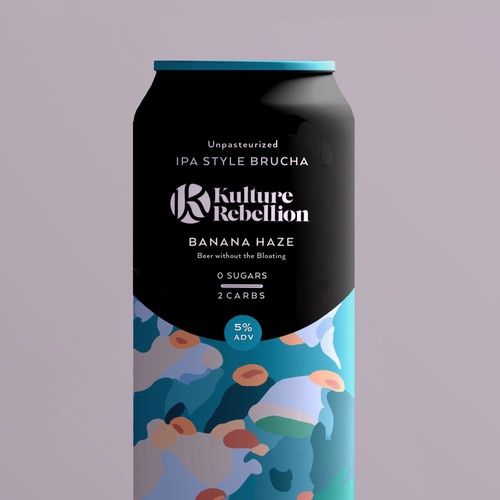 Alcohol packaging with the title 'Brucha: "Reinventing Social Drinking" | in search for unconventional label design'