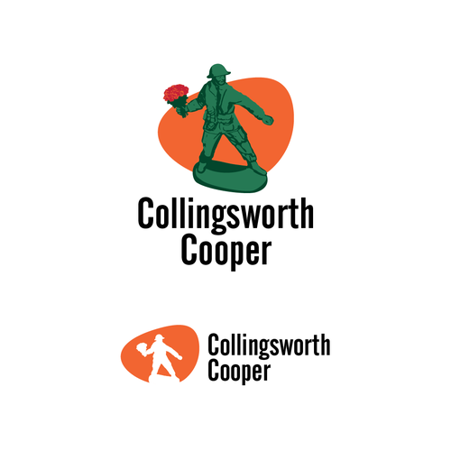 Soldier logo with the title 'Love in a War Zone'