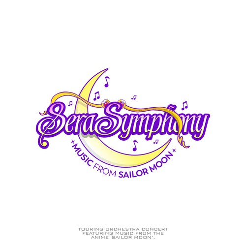 Music logo with the title 'Logo SeraSymmphony'