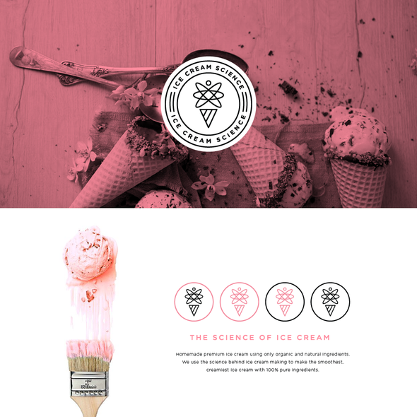 Ice Cream Logos The Best Ice Cream Logo Images 99designs