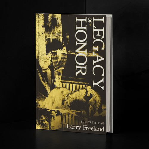 War book cover with the title 'First Book in series of war-themed fiction books'