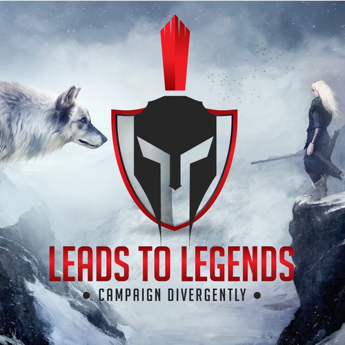 Epic logo with the title 'Epic logo "Leads of Legends"'