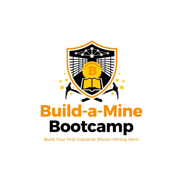 Bootcamp logo with the title 'Build-a-Mine Bootcamp'