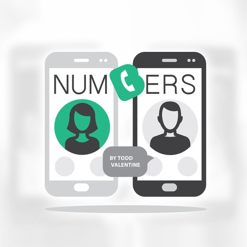 Messaging logo with the title 'Logo concept for NNUMBERS - By Todd Valentine'