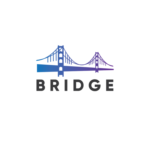 Innovative brand with the title 'Logo & Brand Identity design Proposal for Bridge.'