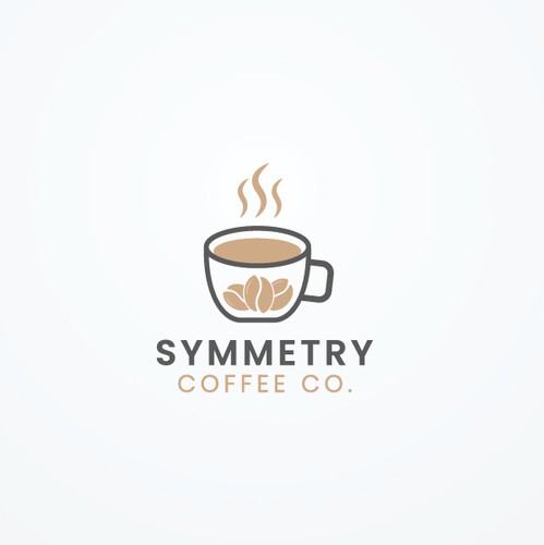 Coffee shop brand with the title 'Logo design for a Coffee Bar'
